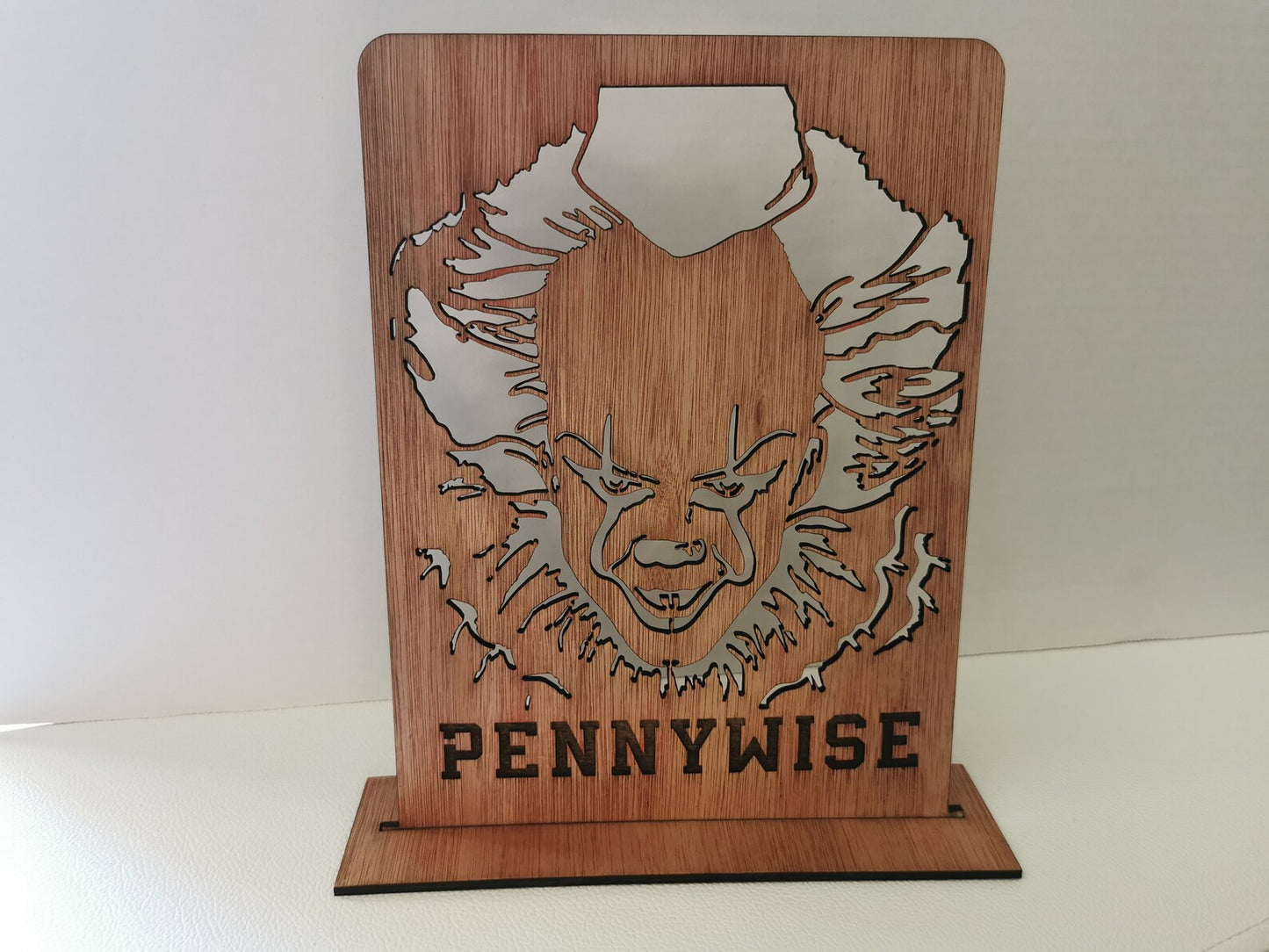 Pennywise - Joker - Laugh Now, Cry Later - Laser cut signs! - Made to order - Osmo finish