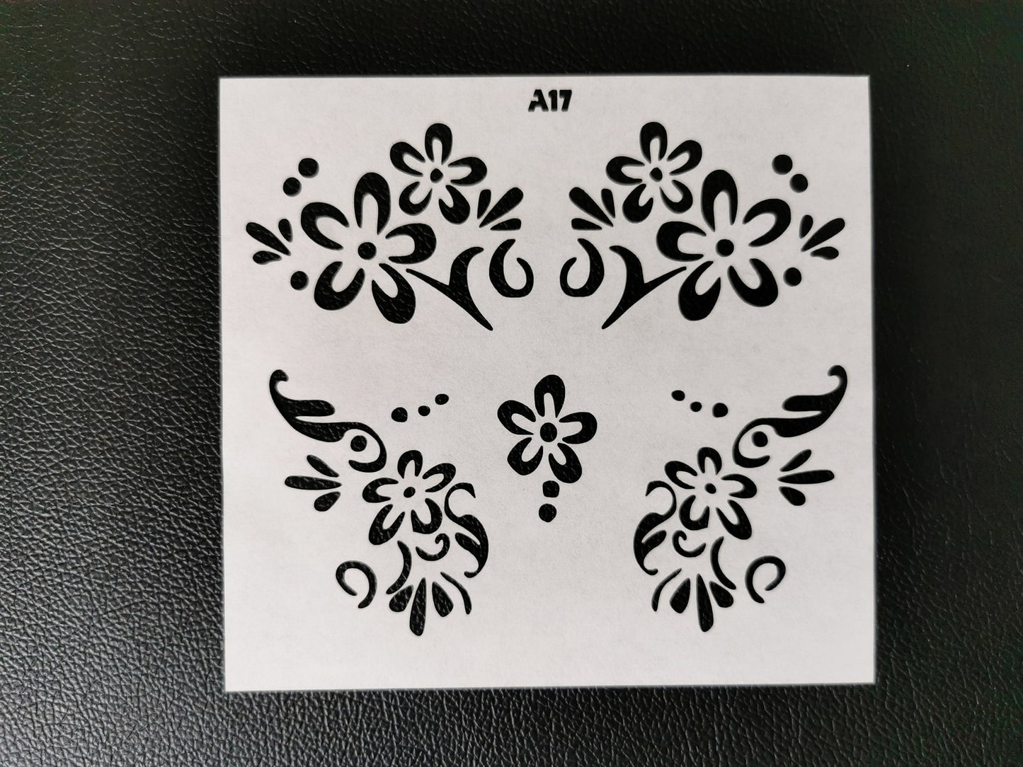 Stencil Set - 8 stencils - For Airbrush Body and Face Painting