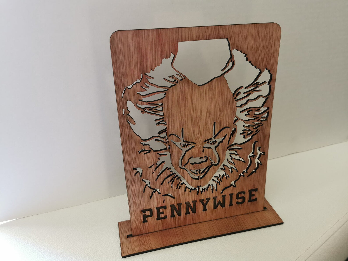 Pennywise - Joker - Laugh Now, Cry Later - Laser cut signs! - Made to order - Osmo finish