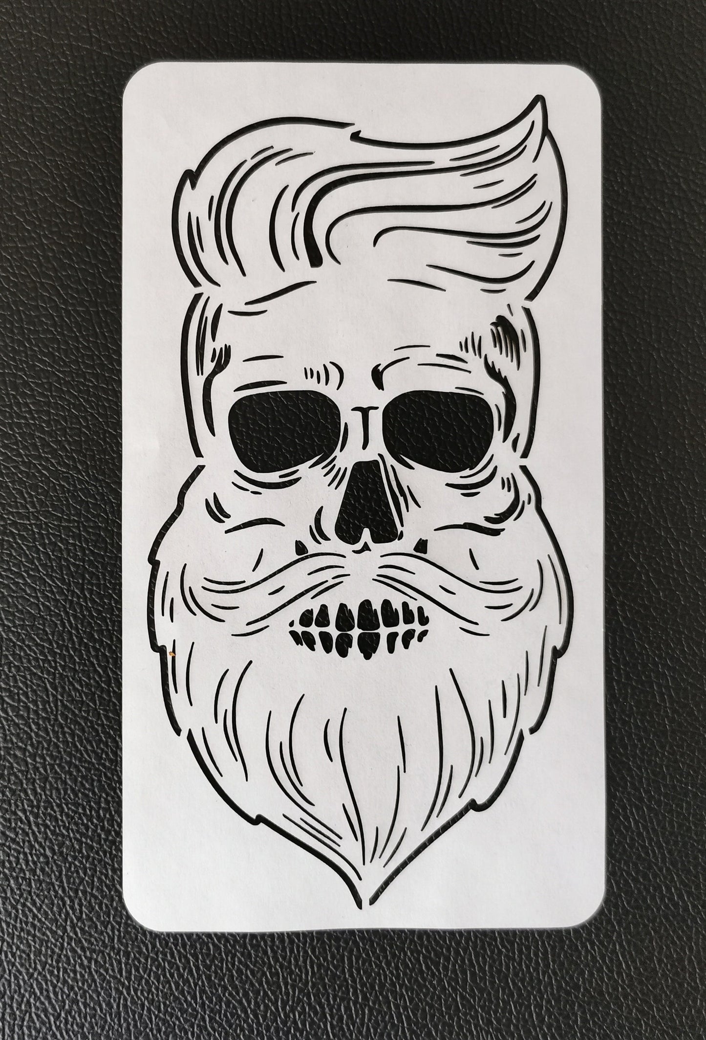 Skull Stencil (Mylar 190 Micron)