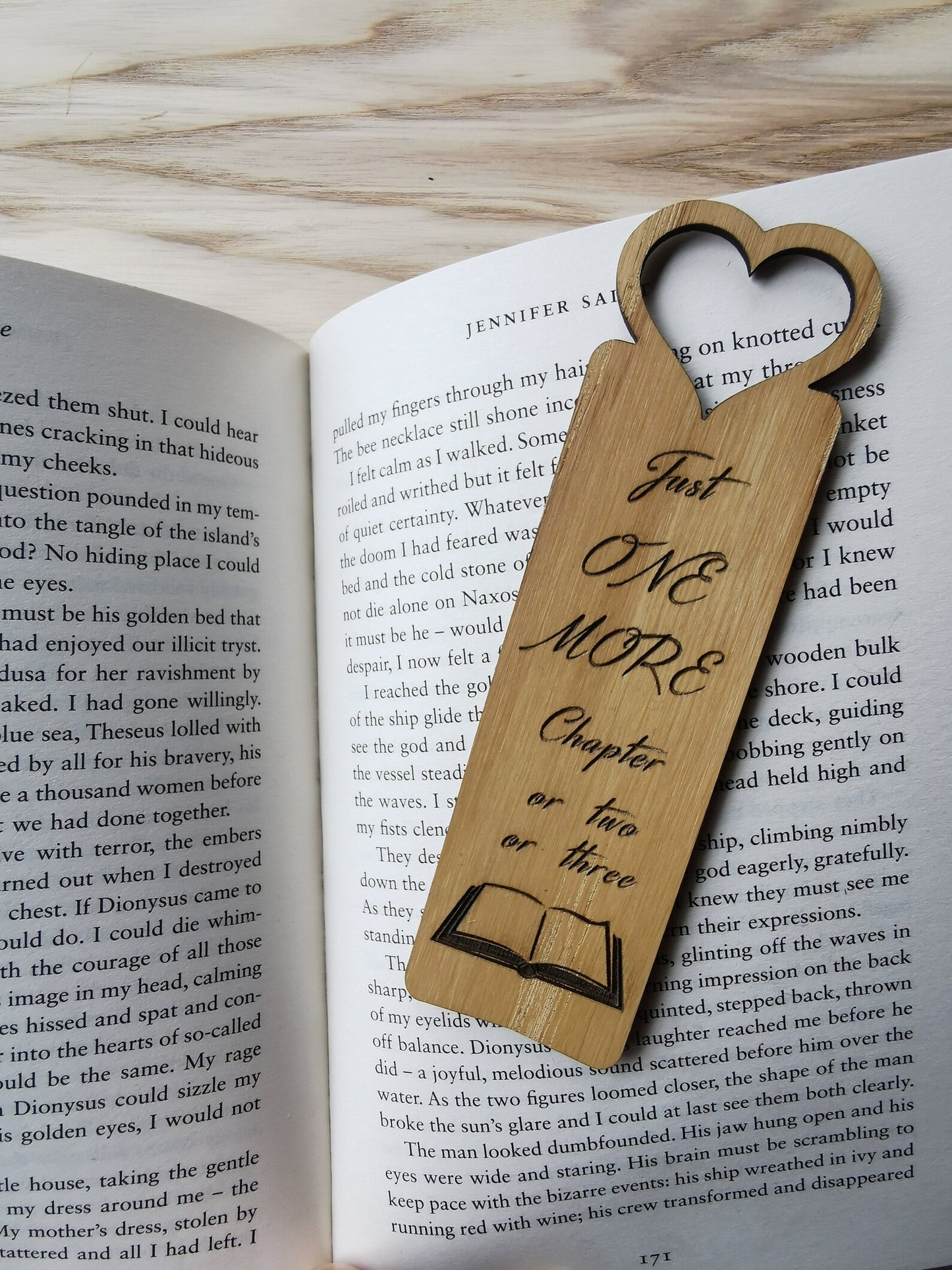 Bookmark (3.6mm Oak Veneered Plywood with Clear Osmo finish)