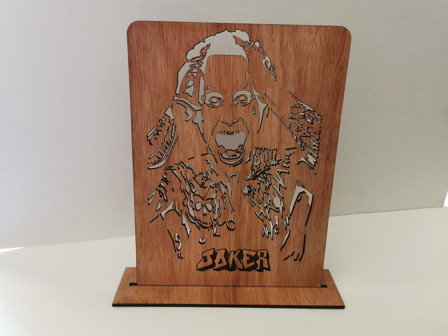 Pennywise - Joker - Laugh Now, Cry Later - Laser cut signs! - Made to order - Osmo finish