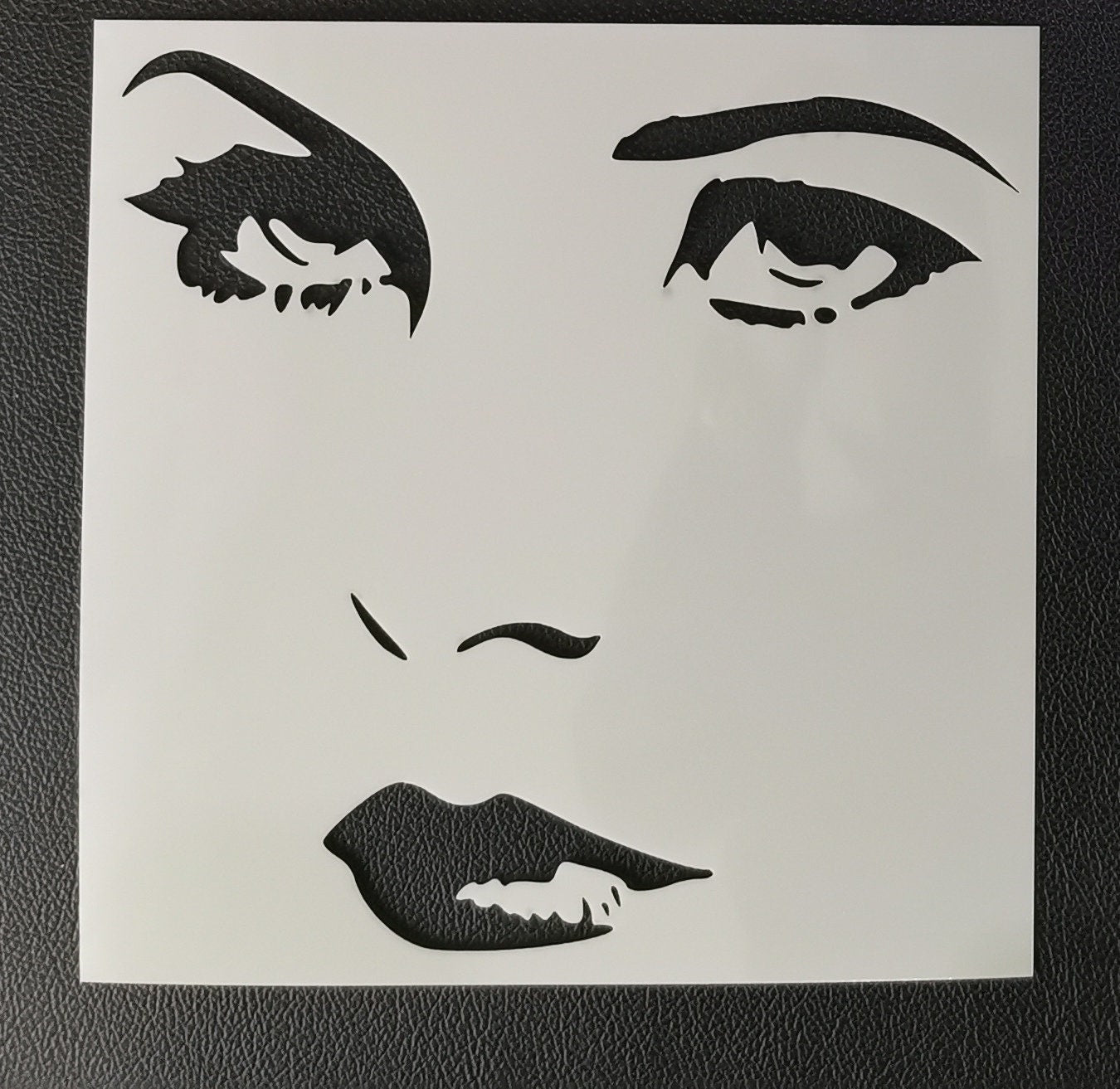 Stencil Set ( Woman Face Stencils Set)