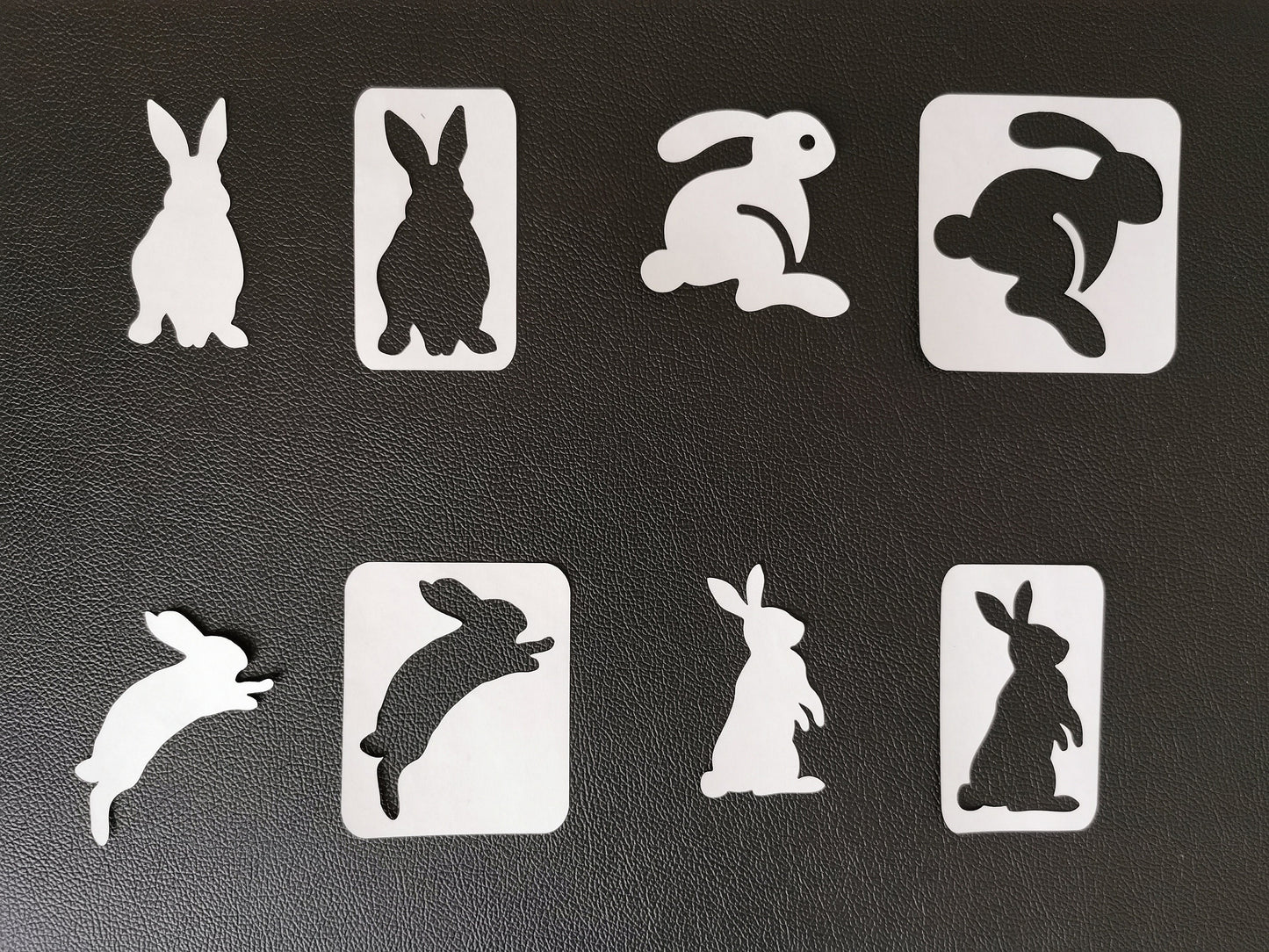 Rabbits Easter Bunny Stencil Set - Mylar 190 Micron