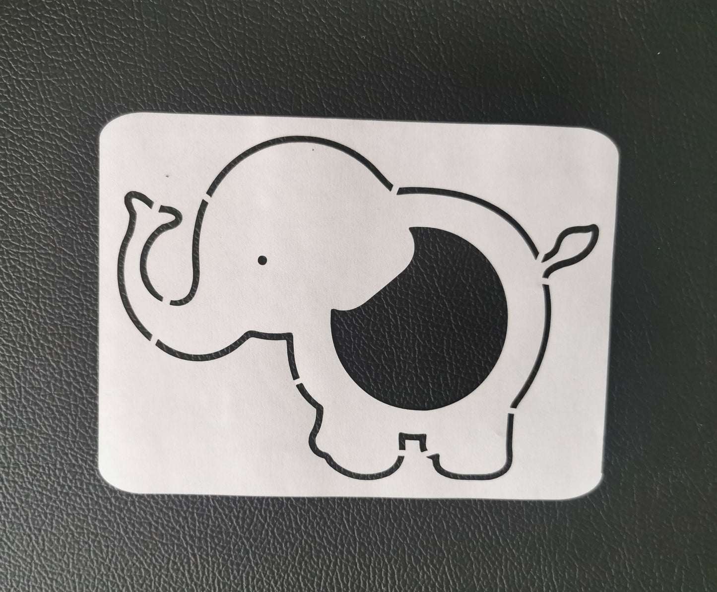 Elephant (Cartoon) Stencil Set