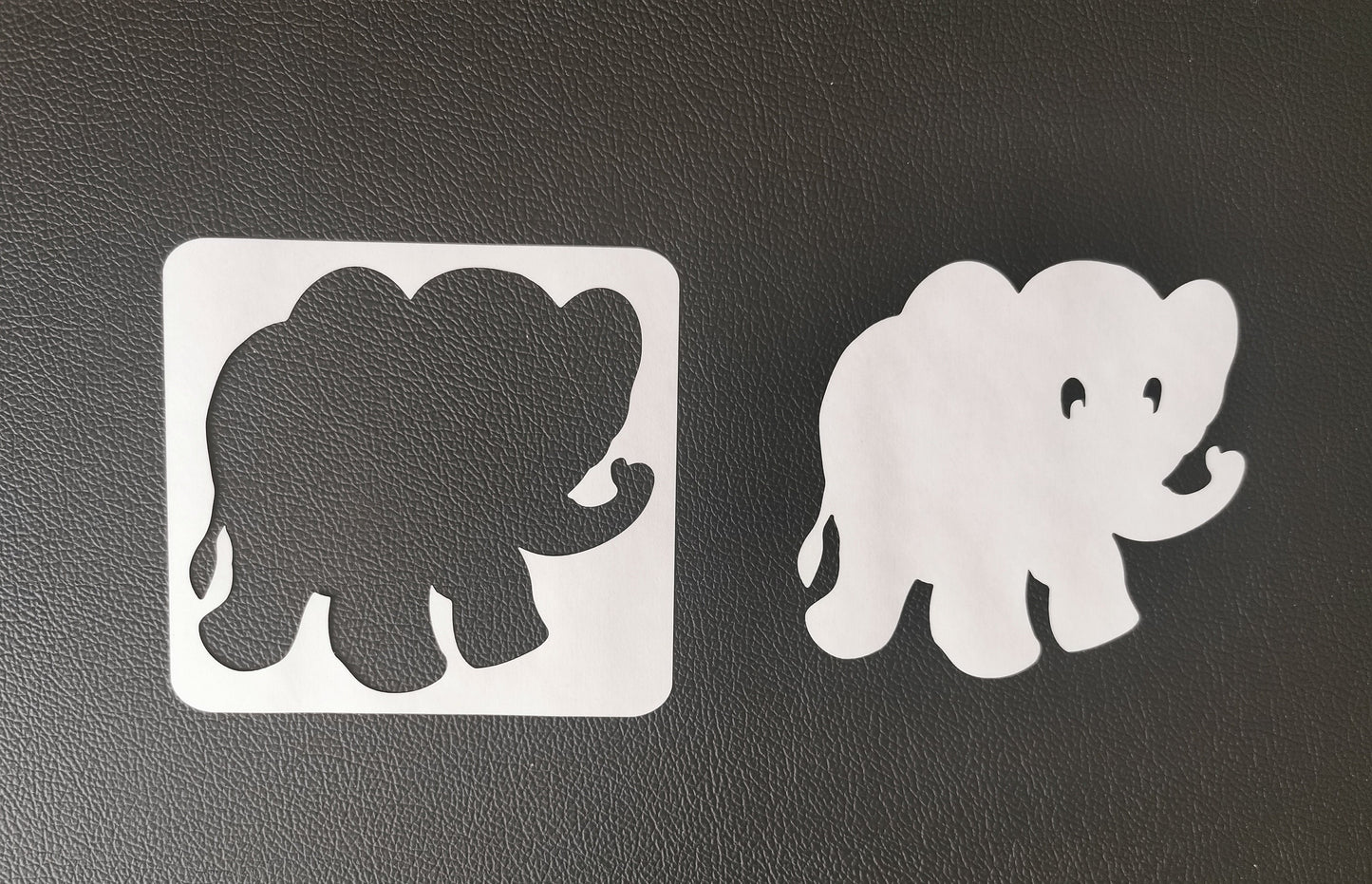 Elephant (Cartoon) Stencil Set