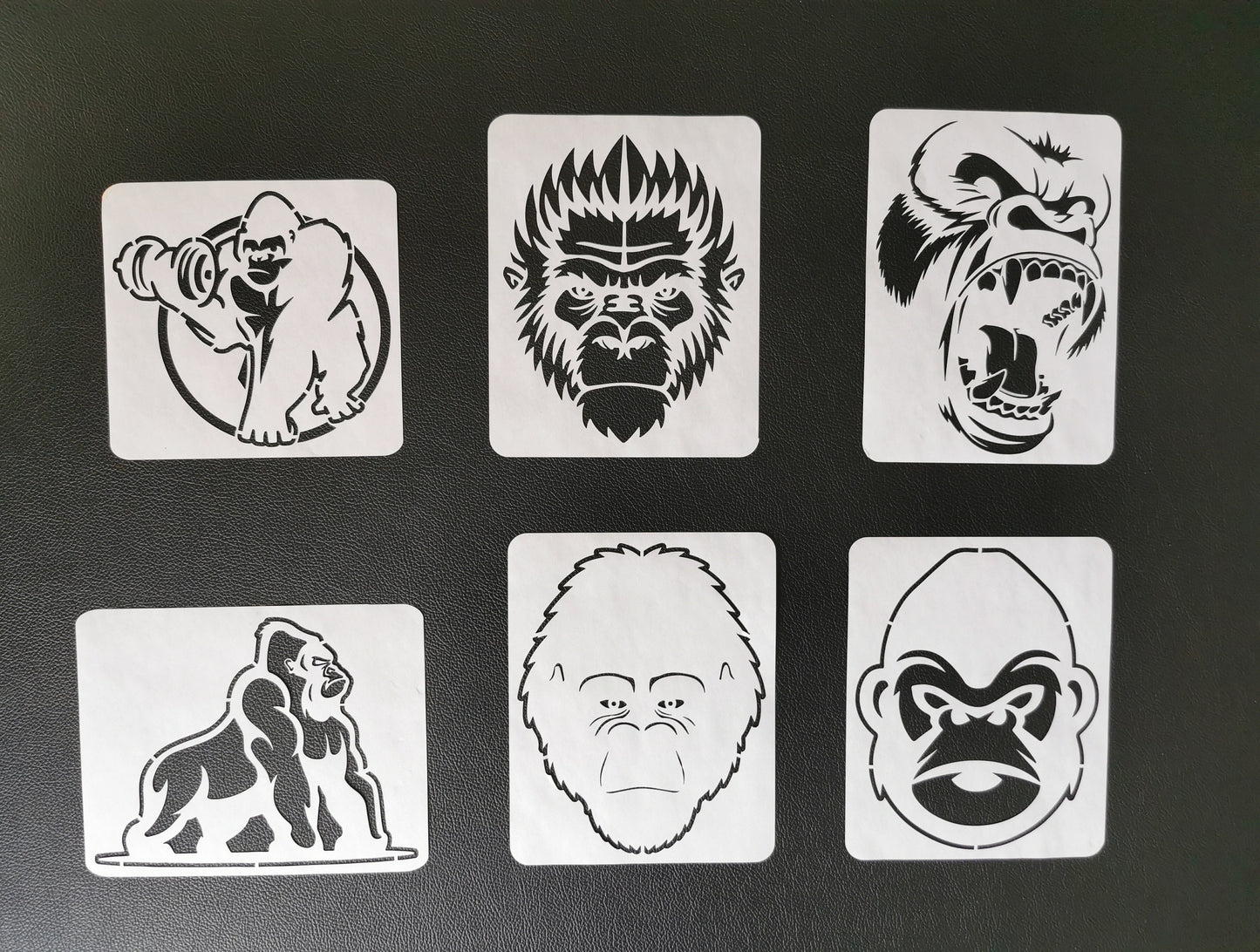 Gorilla Stencil Set