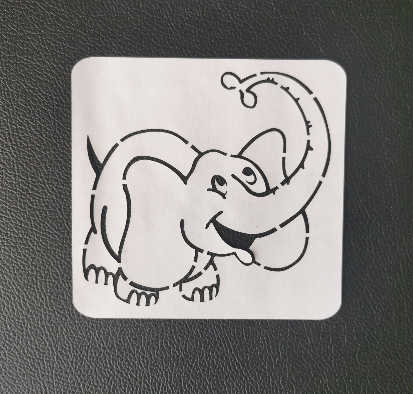 Elephant (Cartoon) Stencil Set