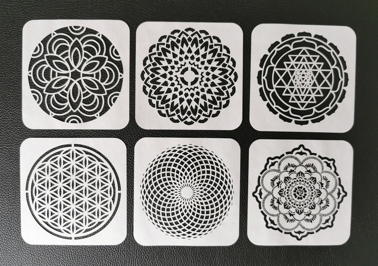 Mandala Stencil Set (Mylar 190 micron)