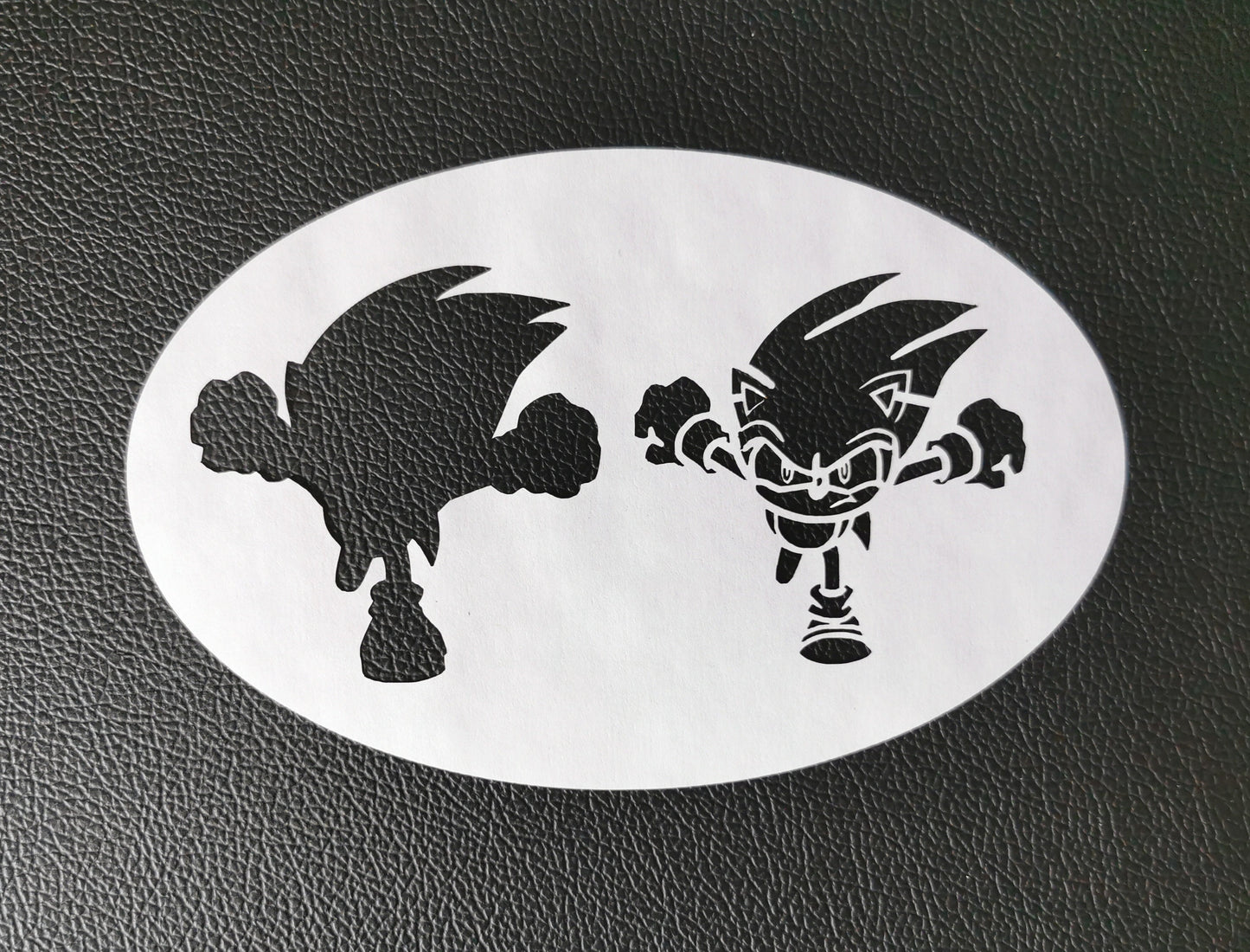 Sonic Stencil Set 190 micron Mylar (Body and Face painting)