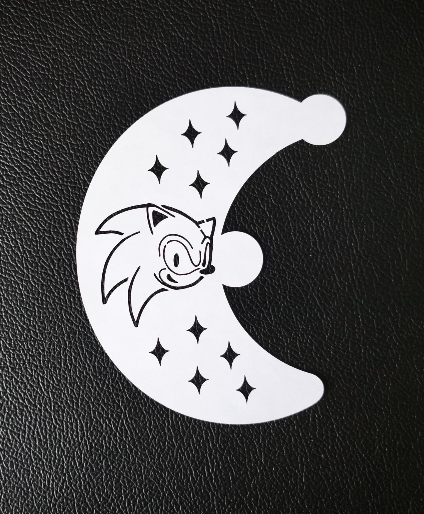 Sonic and Encanto Maribel face painting stencils 190 micron Mylar