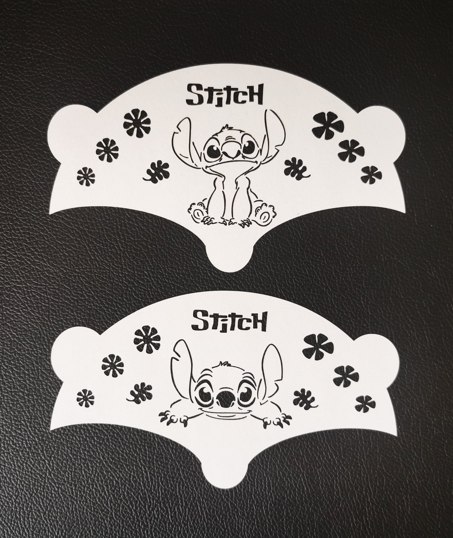 Stitch face painting stencils 190 micron Mylar