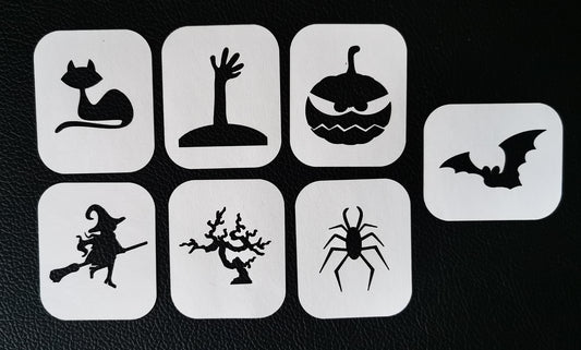 Halloween Stencil Set 1 (190 Micron Mylar)