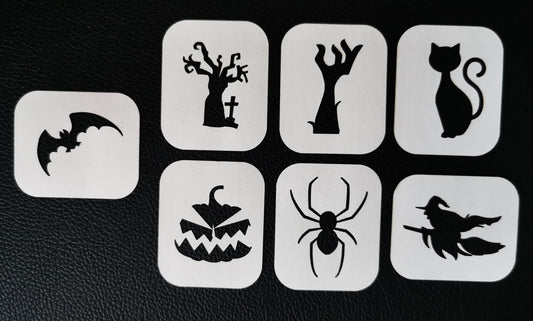 Halloween Stencil Set 2 (190 Micron Mylar)