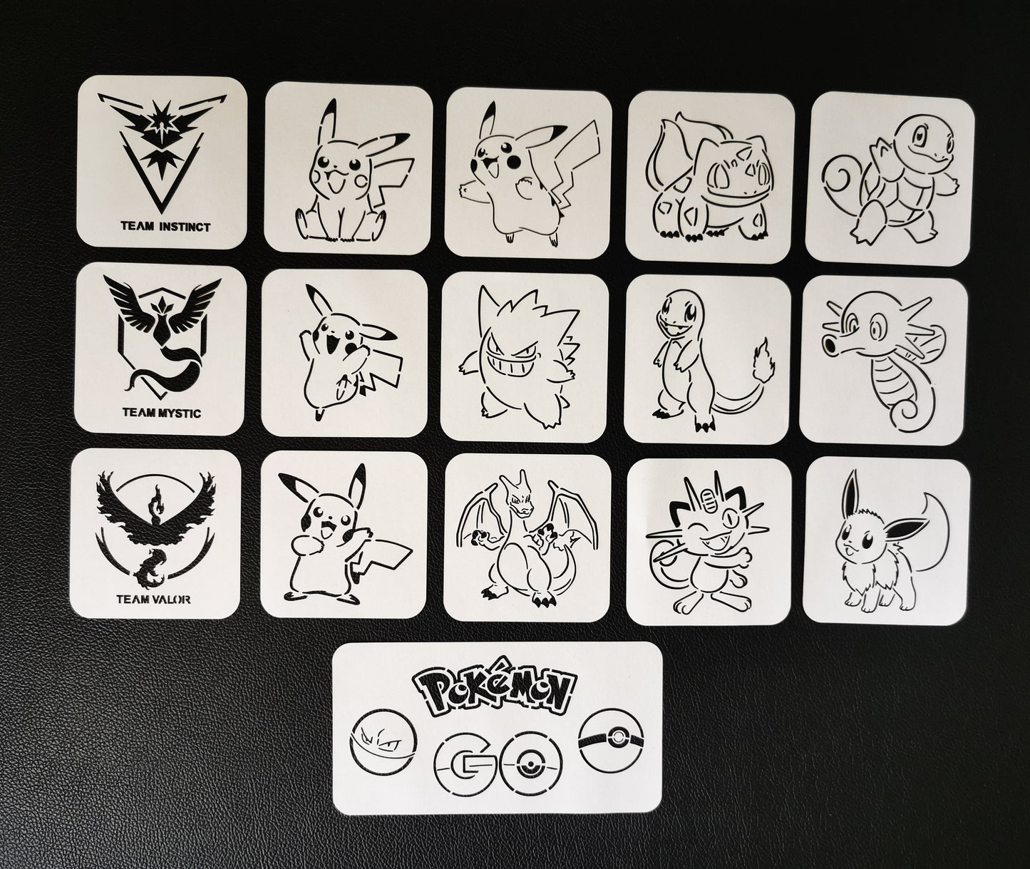 Pokemon Stencil Set 4 (Mylar 190)