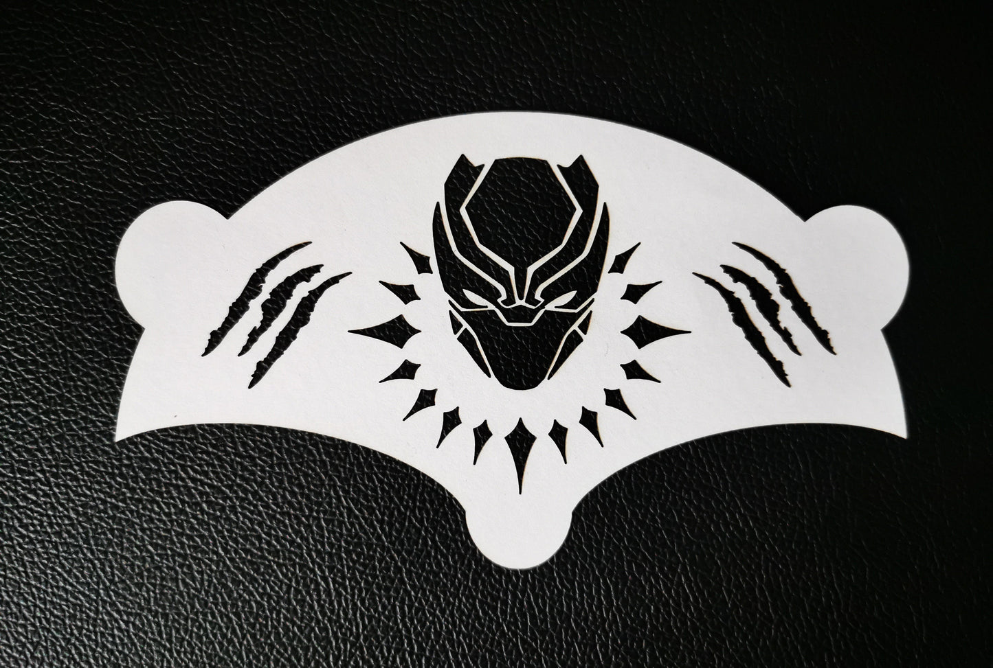 Black Panther Wakanda Face Painting Stencils (190 micron Mylar)