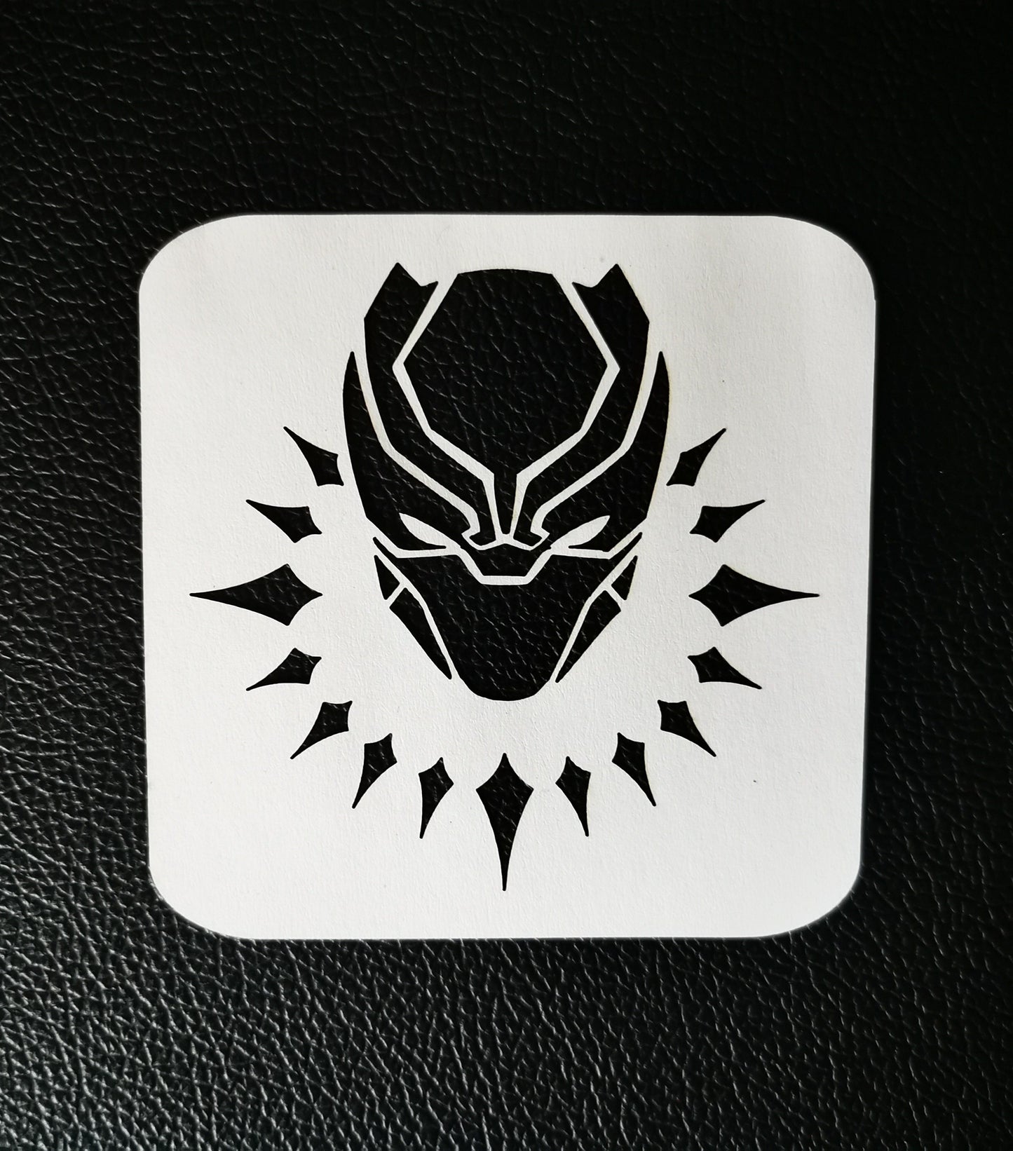 Black Panther Wakanda Stencils Set 4  (190 micron Mylar)