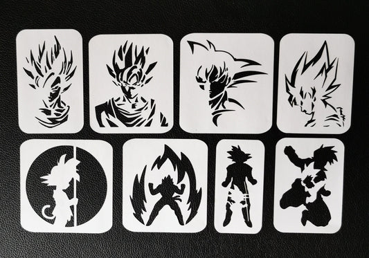 Dragon Ball Z Stencil Set (190 Mylar)